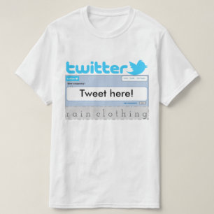 あなた自身のワイシャツはさえずります! Tシャツ
