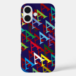 あなた自身の一流の最初のパターンを作成して下さい iPhone 16ケース