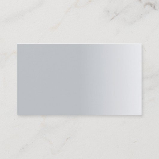 あなた自身の上品でモダンな優れた絹の豪華作成して下さい 名刺 (裏面)