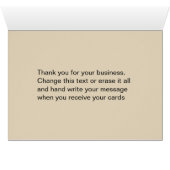 あなた自身の上品なビジネスにYousを感謝していさせます (内部横(下))