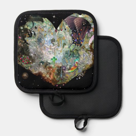 あなた自身の世界 鍋敷き (正面/裏面)