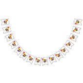 あなた自身の休日犬の旗を作成して下さい バンティングフラッグ (全)