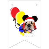 あなた自身の休日犬の旗を作成して下さい バンティングフラッグ (第3の旗)