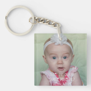 あなた自身の写真かアートワークKeychainを作成して下さい キーホルダー