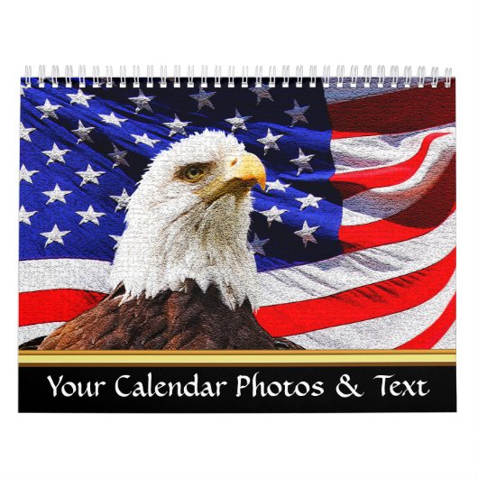 あなた自身の写真が付いている年次カレンダー カレンダー (カバー)