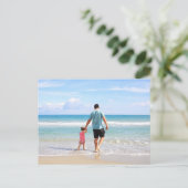 あなた自身の写真とテキストを追加する ポストカード (スタンド正面)