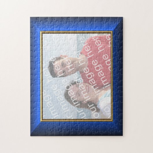 あなた自身の写真によって組み立てられるパズルを作成して下さい ジグソーパズル (縦)