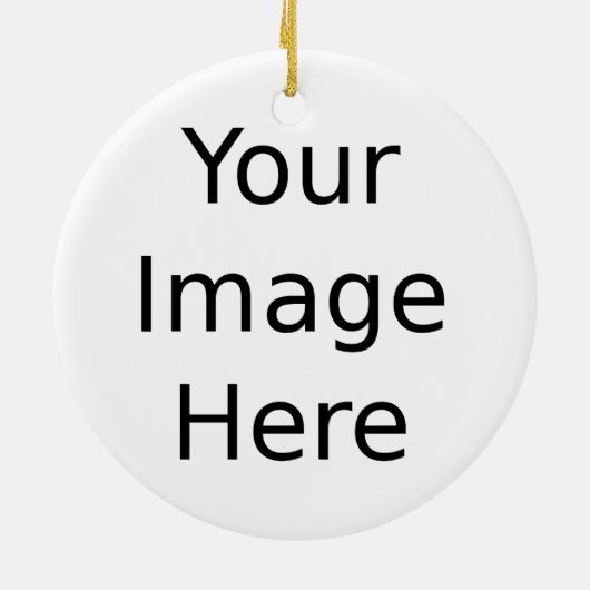 あなた自身の写真のオーナメント-バージョン2 --を作成して下さい セラミックオーナメント (裏面)