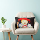 あなた自身の写真のギフトのテンプレートを作成して下さい ランバークッション (椅子)