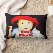 あなた自身の写真のギフトのテンプレートを作成して下さい ランバークッション (ブランケット)