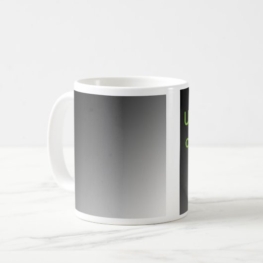 あなた自身の写真のコップを設計して下さい コーヒーマグカップ (正面左)