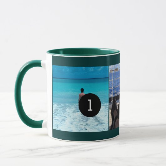 あなた自身の写真のスタイルの時3のイメージを生成して下さい マグカップ (左)