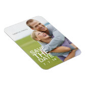 あなた自身の写真のセーブザデートマグネットを作成して下さい マグネット (右側)