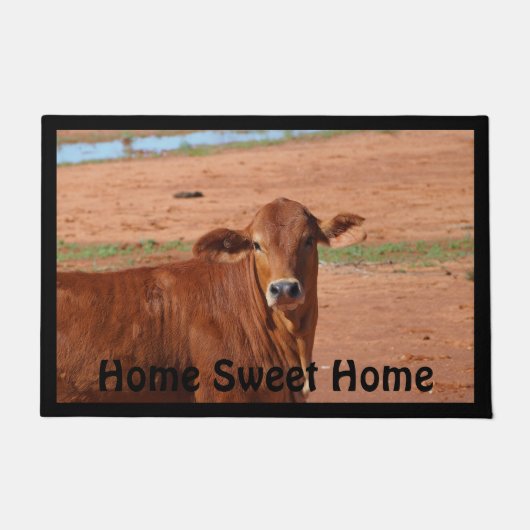 あなた自身の写真のドア・マットを作成して下さい ドアマット (正面)