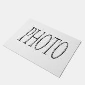 あなた自身の写真のドア・マットを加えて下さい ドアマット (アングル)