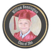 あなた自身の写真の卒業のクラスをの加えて下さい アイスホッケーパック (正面)