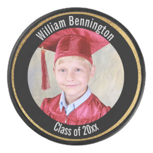 あなた自身の写真の卒業のクラスをの加えて下さい アイスホッケーパック