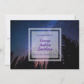 あなた自身の写真の告別式の招待状を作成して下さい 招待状 (正面)