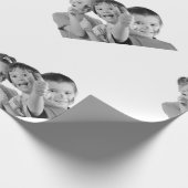 あなた自身の写真の子供を作成して下さい ラッピングペーパー (角)