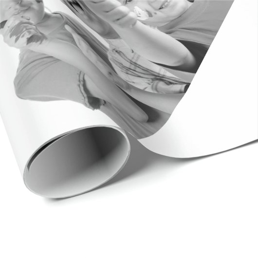 あなた自身の写真の子供を作成して下さい ラッピングペーパー (ロールコーナー)