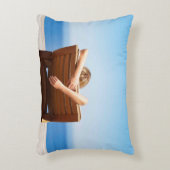 あなた自身の写真の枕を作成して下さい アクセントクッション (正面(垂直))