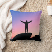 あなた自身の写真の枕を作成して下さい クッション (ブランケット)