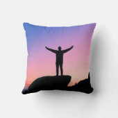 あなた自身の写真の枕を作成して下さい クッション (裏面)