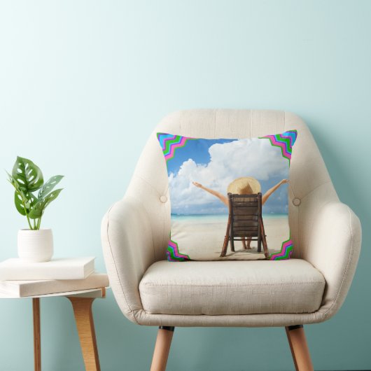 あなた自身の写真の枕を作成して下さい クッション (椅子)