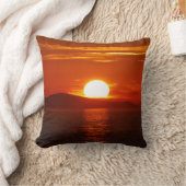 あなた自身の写真の枕-日没の枕--を作成して下さい クッション (ブランケット)