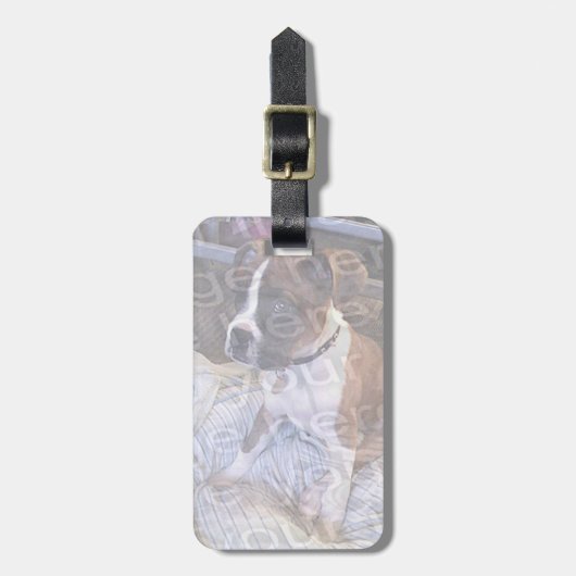 あなた自身の写真の荷物のアイデンティティのラベルを作成して下さい ラゲッジタグ (正面縦)