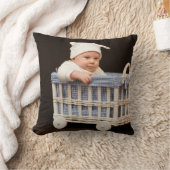 あなた自身の写真の装飾用クッションのテンプレートを作成して下さい クッション (ブランケット)