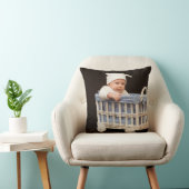 あなた自身の写真の装飾用クッションのテンプレートを作成して下さい クッション (椅子)