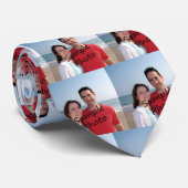 あなた自身の写真の首のタイを加えて下さい ネクタイ (ロール)