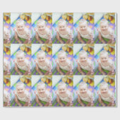 あなた自身の写真をアップロードして下さい。 ユニーク ラッピングペーパー (フラット)