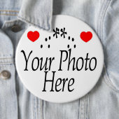 あなた自身の写真を作成して下さい 缶バッジ (インサイチュ)