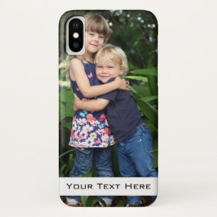 あなた自身の写真を作成して下さい iPhone X ケース
