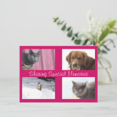 あなた自身の写真を使用 カード (スタンド正面)