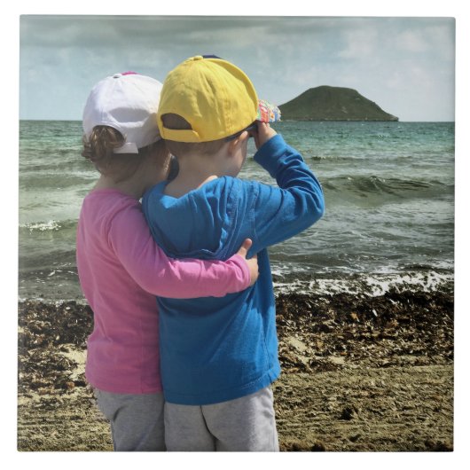 あなた自身の写真を加えて下さい タイル (正面)