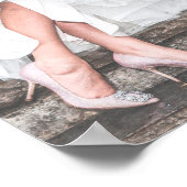 あなた自身の写真を追加 カスタマイズ可能なスタイル 4枚の画像 ポスター (角)