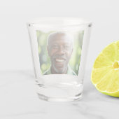 あなた自身の写真を追加 ショットグラス (裏面)