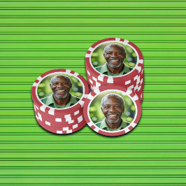 あなた自身の写真を追加 ポーカーチップ