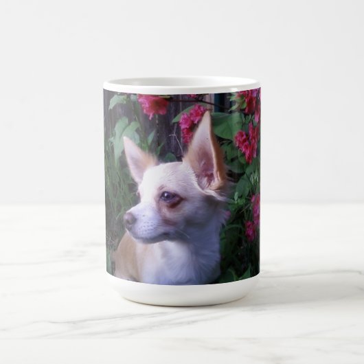 "あなた自身の写真"のマグ    加えて下さい コーヒーマグカップ (中央)