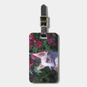 "あなた自身の写真"の荷物の    ラベル加えて下さい ラゲッジタグ (正面縦)