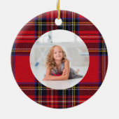 あなた自身の写真|王室のなステュワートを作成して下さい セラミックオーナメント (裏面)