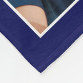 あなた自身の卒業のギフトの写真テンプレートを作って下さい フリースブランケット (角)