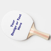あなた自身の卓球ラケットを設計して下さい 卓球ラケット (横)