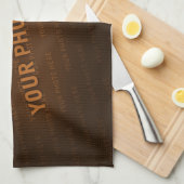 あなた自身の台所タオルを作成して下さい キッチンタオル (四つ折り)