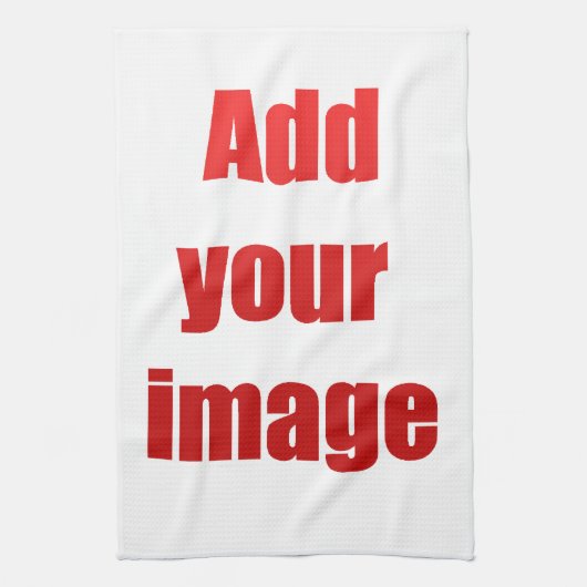 あなた自身の台所タオルを作成して下さい キッチンタオル (縦)