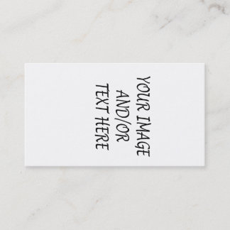 あなた自身の名刺の垂直を作成して下さい 名刺