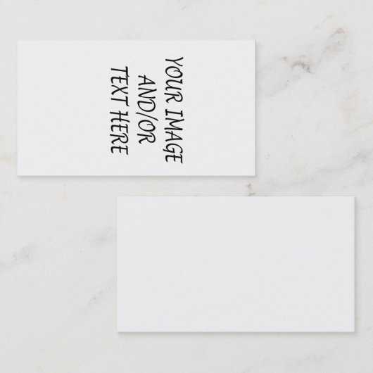 あなた自身の名刺の垂直を作成して下さい 名刺 (正面/裏面)